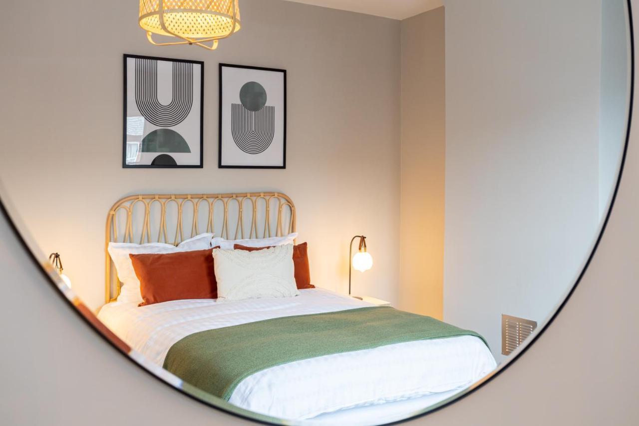Stunning Scandi 3 Bed House In Manchester-Parking Villa Buitenkant foto